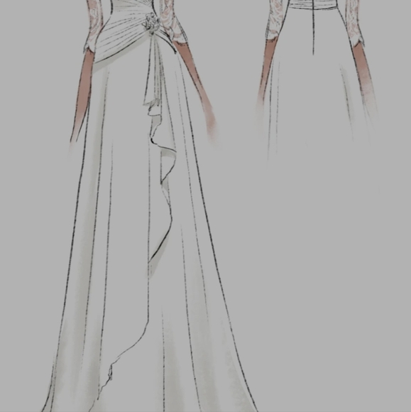 NWT wedding dress - Picture 3 of 5